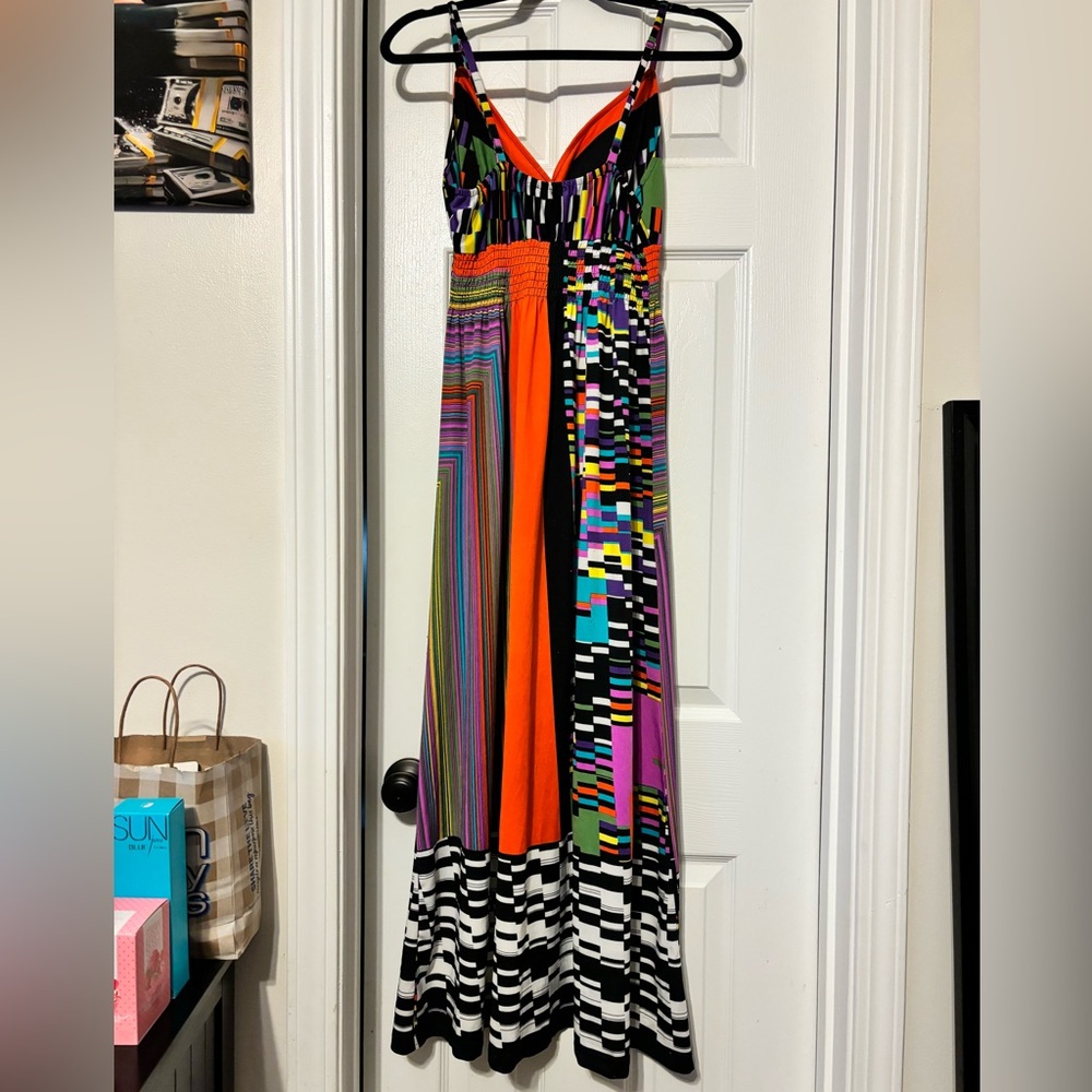 The Magic of Stevie and Lindsey Colorful Maxi Dress
